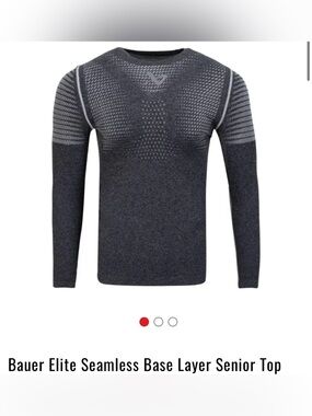 Bauer Elite Seamless Base Layer Top